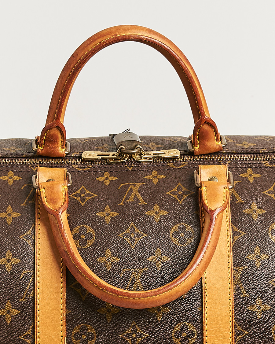 Men | Pre-Owned & Vintage Bags | Louis Vuitton Pre-Owned | Keepall Bandouliére 55 Monogram