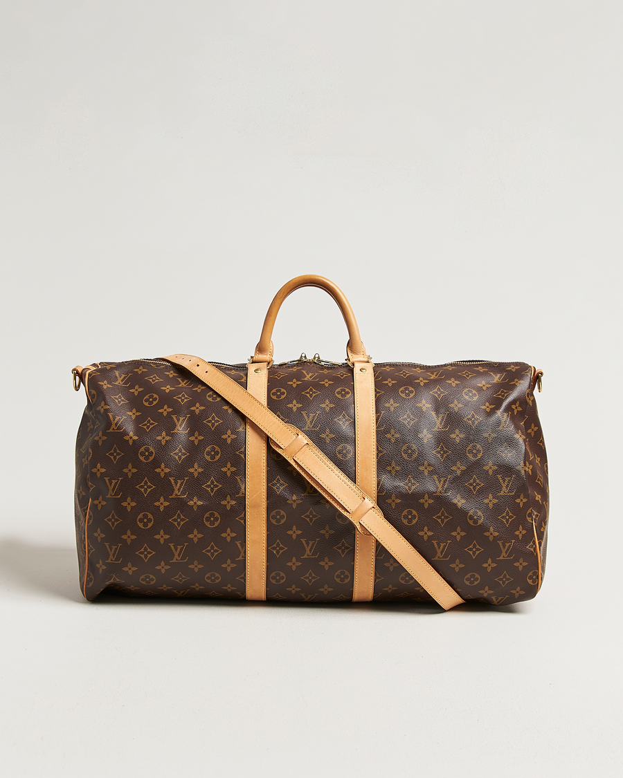 Men | Pre-Owned & Vintage Bags | Louis Vuitton Pre-Owned | Keepall Bandouliére 55 Monogram