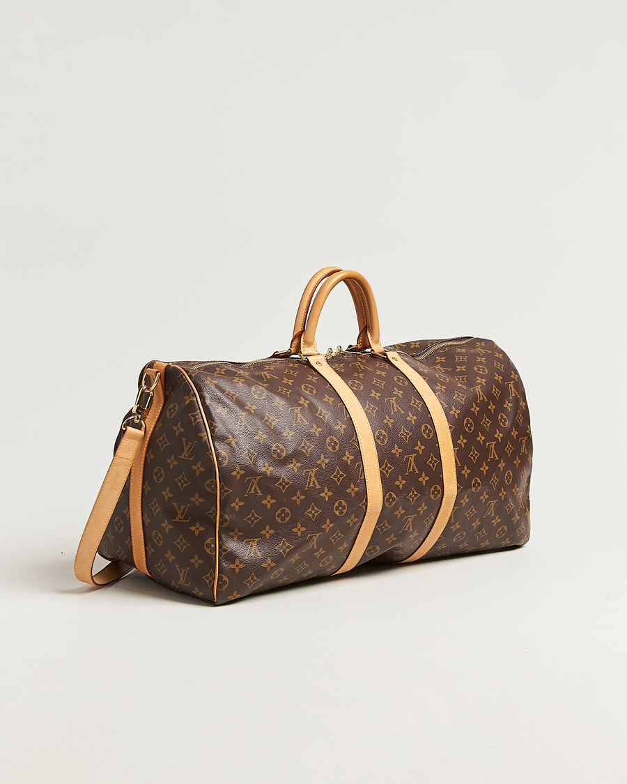 Men | Pre-Owned & Vintage Bags | Louis Vuitton Pre-Owned | Keepall Bandouliére 55 Monogram