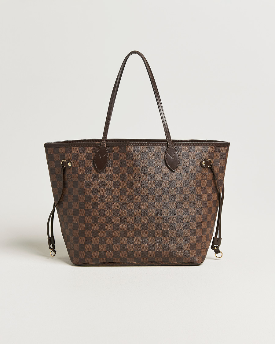 Men | Pre-Owned & Vintage Bags | Louis Vuitton Pre-Owned | Neverfull MM Damier Ebene