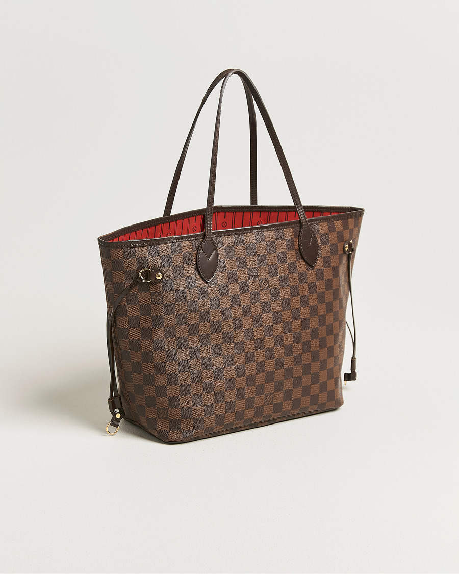Men | Pre-Owned & Vintage Bags | Louis Vuitton Pre-Owned | Neverfull MM Damier Ebene