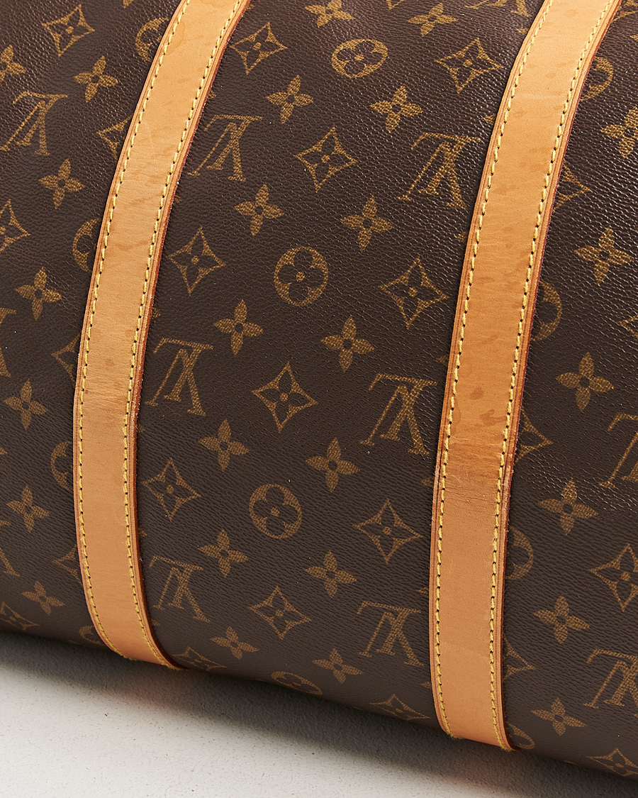Men | Pre-Owned & Vintage Bags | Louis Vuitton Pre-Owned | Keepall 50 Monogram