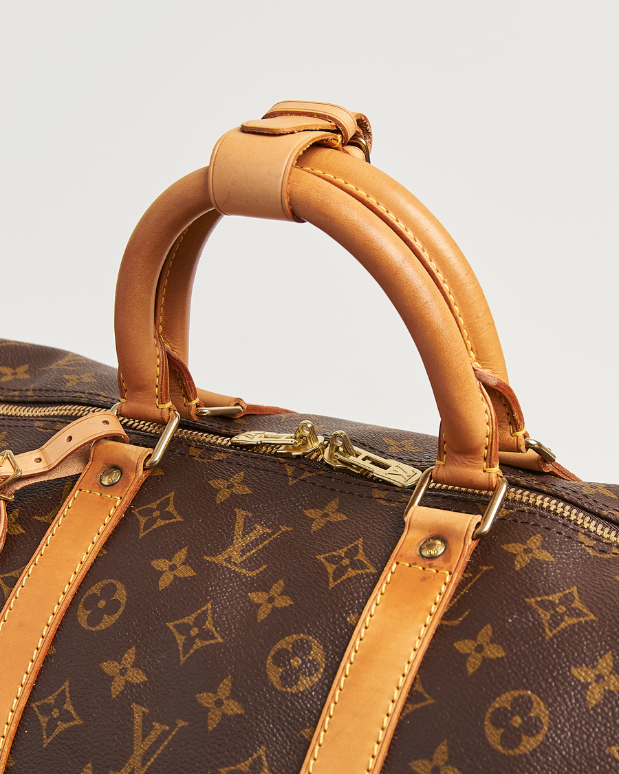 Men | Pre-Owned & Vintage Bags | Louis Vuitton Pre-Owned | Keepall 55 Monogram