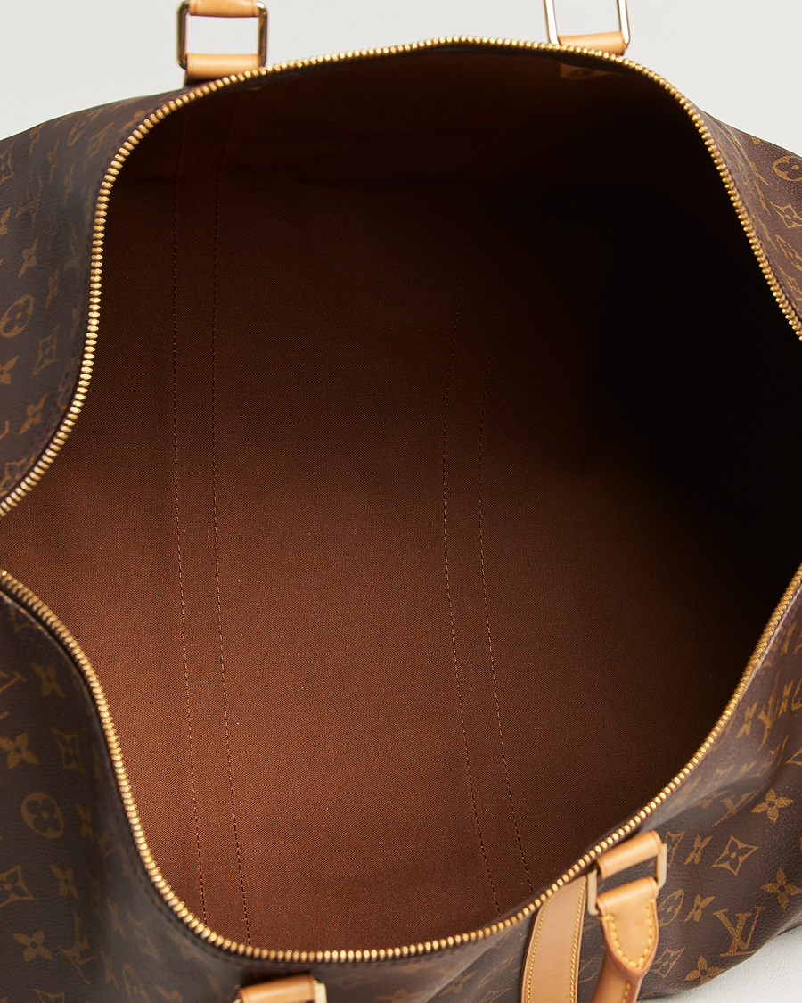 Men | Pre-Owned & Vintage Bags | Louis Vuitton Pre-Owned | Keepall 55 Monogram