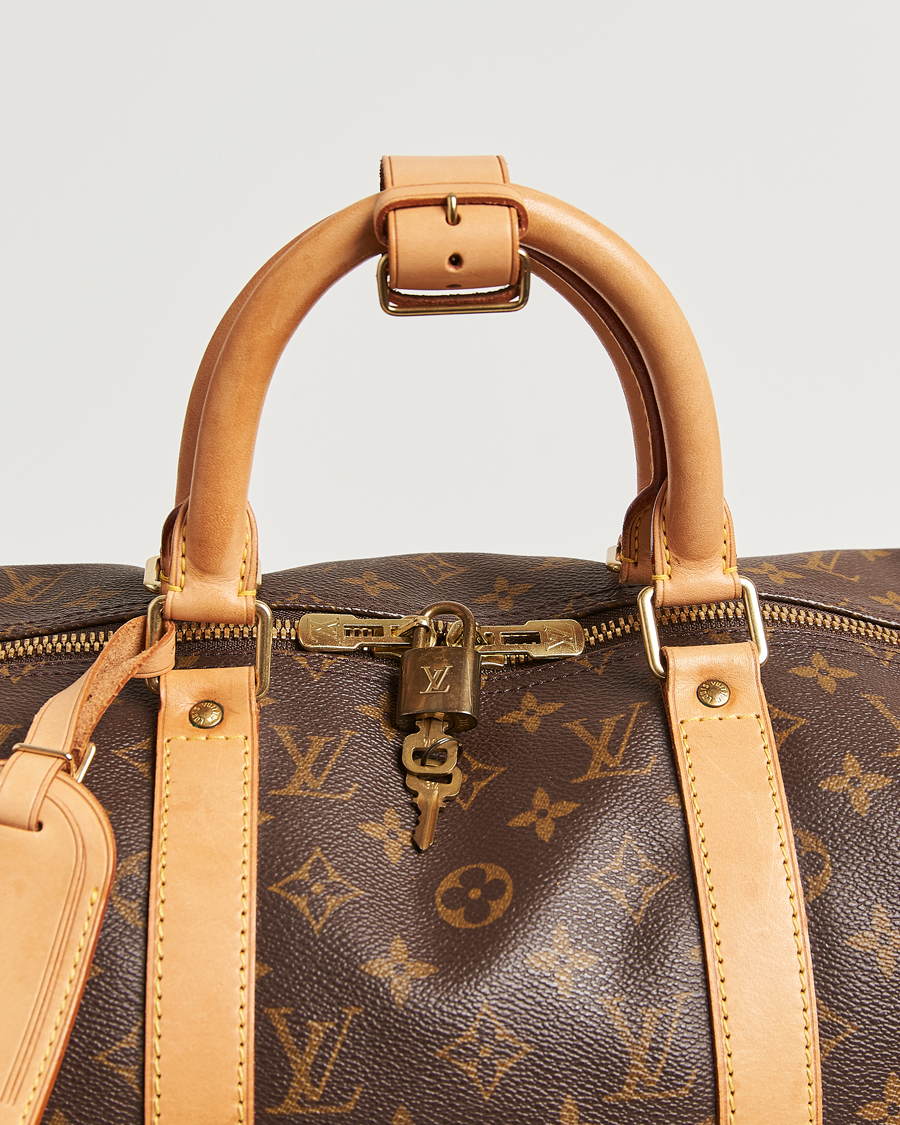 Men | Pre-Owned & Vintage Bags | Louis Vuitton Pre-Owned | Keepall 50 Monogram