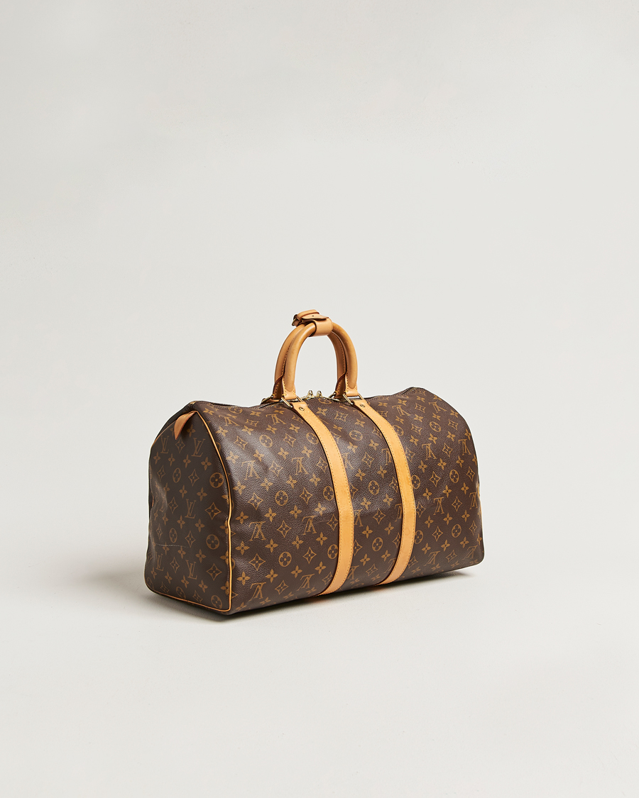 Men | Pre-Owned & Vintage Bags | Louis Vuitton Pre-Owned | Keepall 45 Monogram