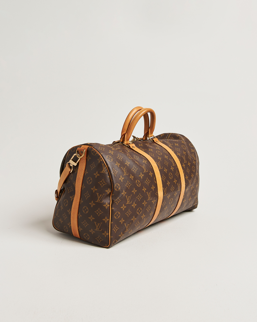 Men | Pre-Owned & Vintage Bags | Louis Vuitton Pre-Owned | Keepall Bandouliére 50 Monogram