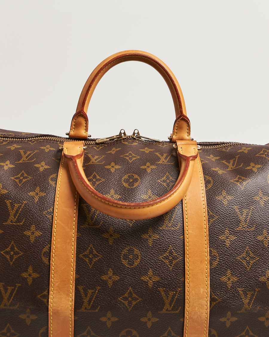 Men | Pre-Owned & Vintage Bags | Louis Vuitton Pre-Owned | Keepall Bandouliére 50 Monogram
