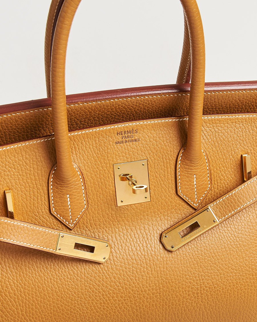 Men | Pre-Owned & Vintage Bags | Hermès Pre-Owned | Birkin 35 Ardennes Gold