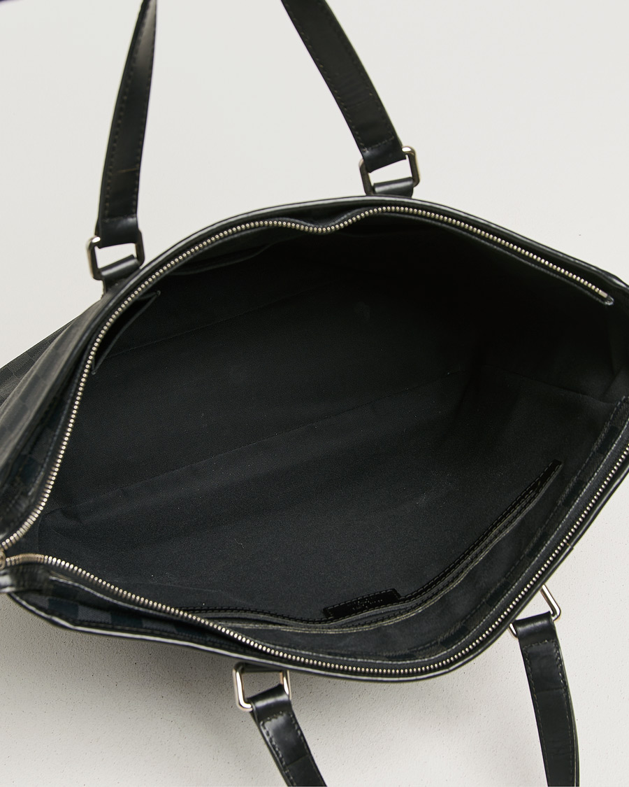 Men | Pre-Owned & Vintage Bags | Louis Vuitton Pre-Owned | Tadao Tote Bag Damier Graphite