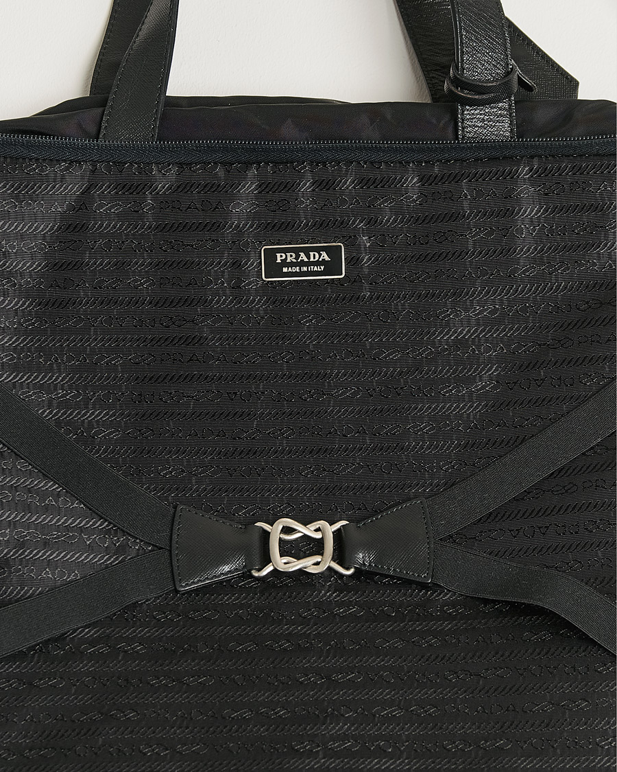 Men | Pre-Owned & Vintage Bags | Prada Pre-Owned | Tessuto Nylon Document Bag Black
