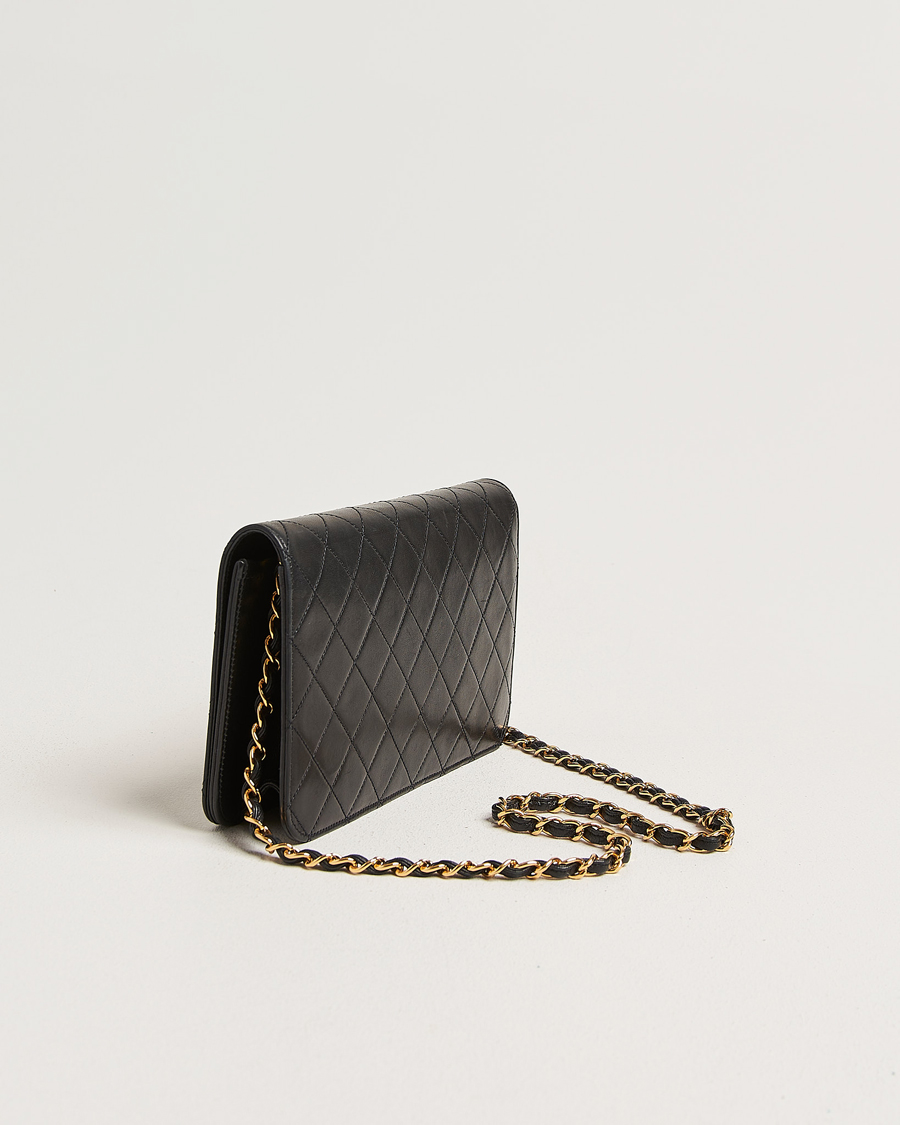 Men | Pre-Owned & Vintage Bags | Chanel Pre-Owned | Classic Single Flap Bag Lambskin Small Black