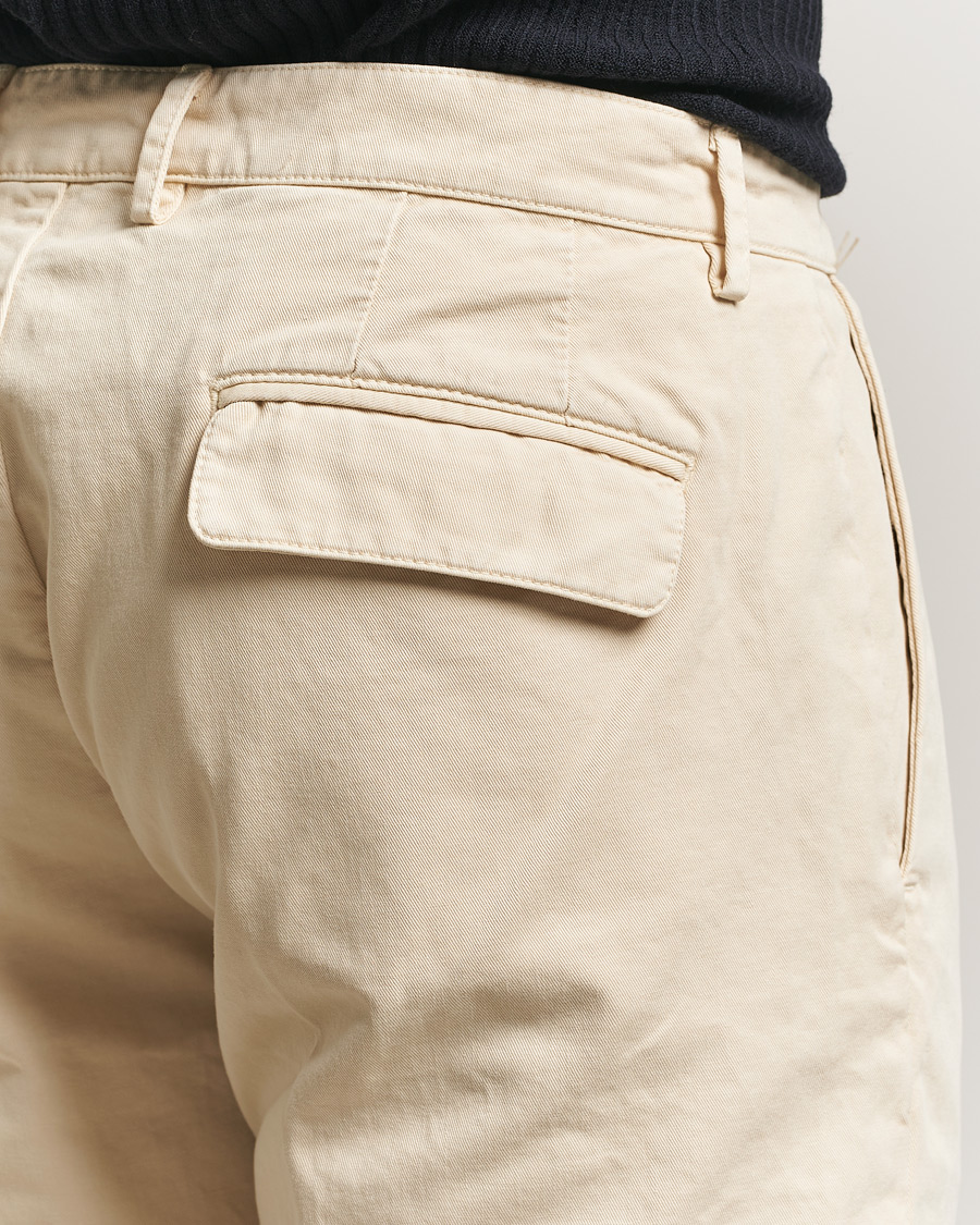 Men | Trousers | Massimo Alba | Ionio Cotton Trousers Light Beige