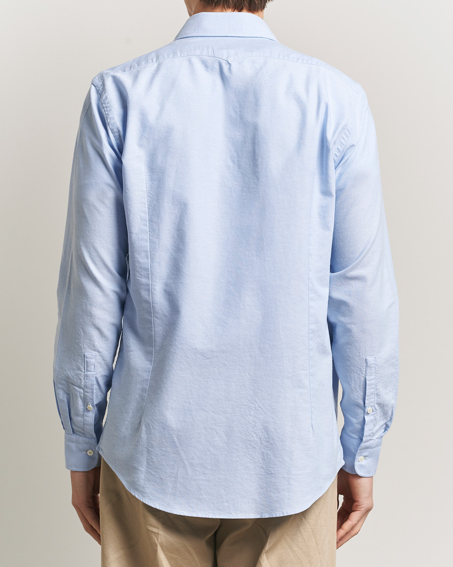 Men | Shirts | Massimo Alba | Genova Oxford Shirt Sky Blue
