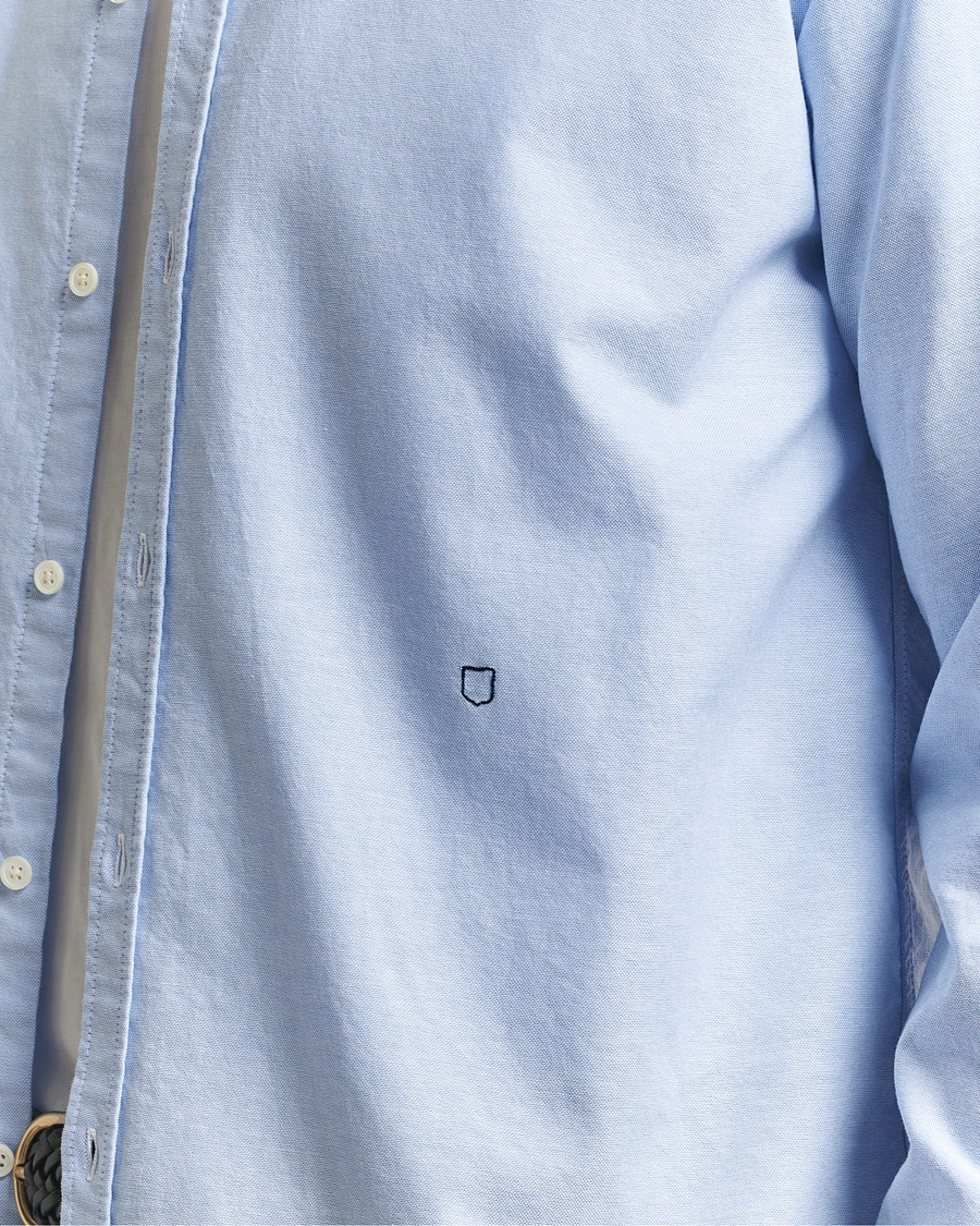 Men | Shirts | Massimo Alba | Genova Oxford Shirt Sky Blue