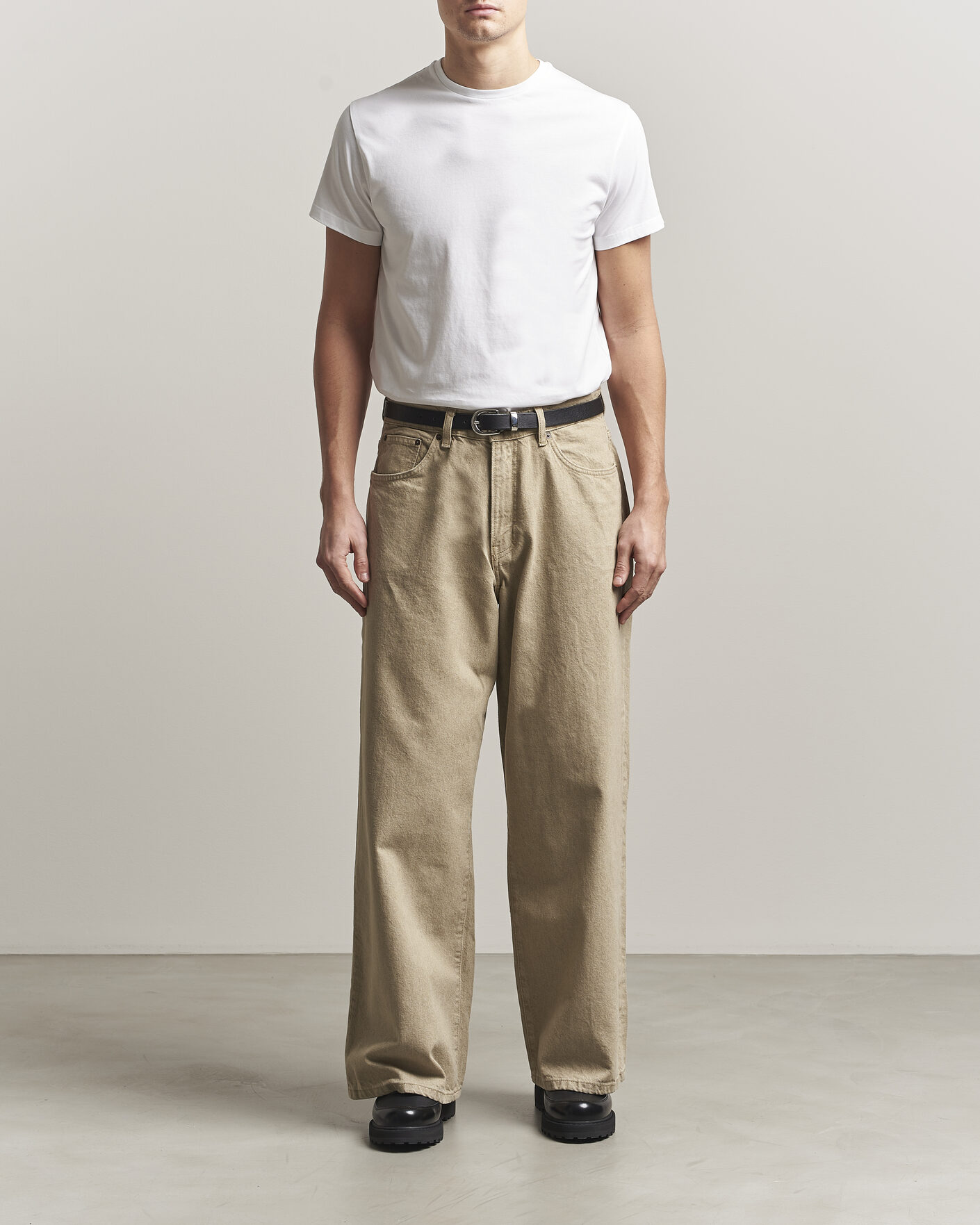 Jil Sander Short Sleeve Basic T-Shirt White at CareOfCarl.com