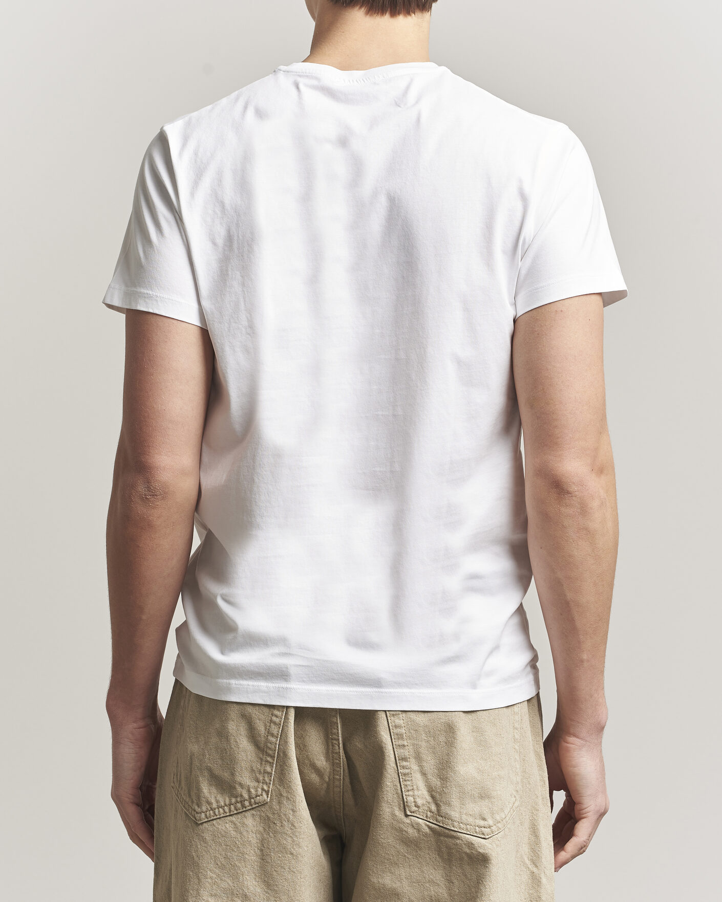 JIL SANDER ホワイト 半袖Tシャツ XS Jil Sander Short Sleeve Basic T-Shirt White at CareOfCarl.com