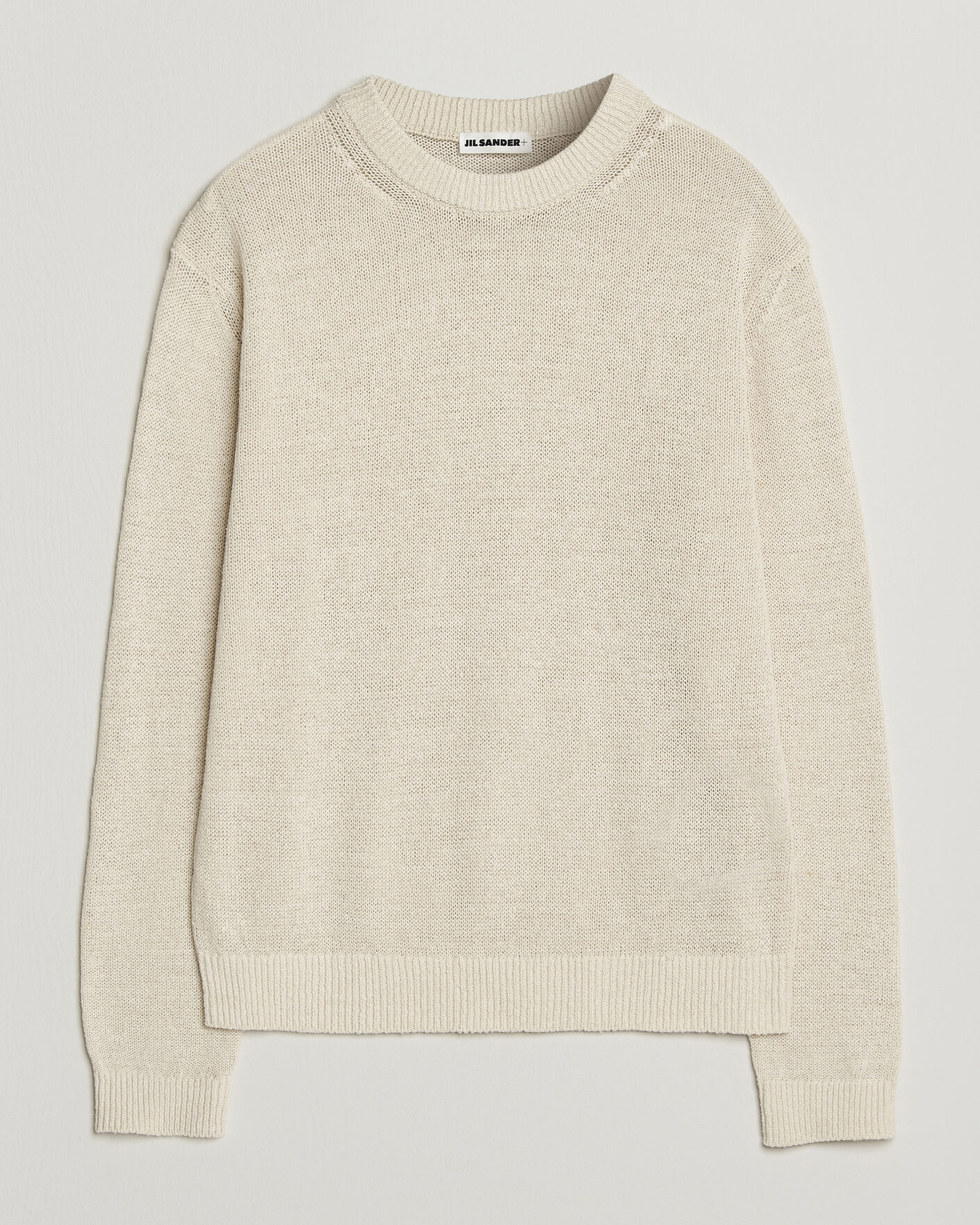 Men | Sweaters & Knitwear | Jil Sander | Silk Blend Crew Neck Sweater Sand