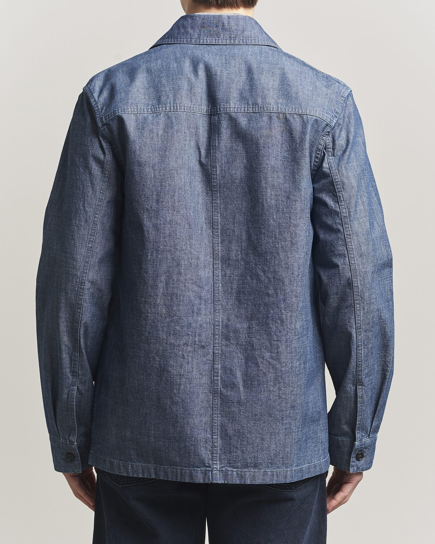 Men | Shirts | Jil Sander | Denim Overshirt Indigo Blue