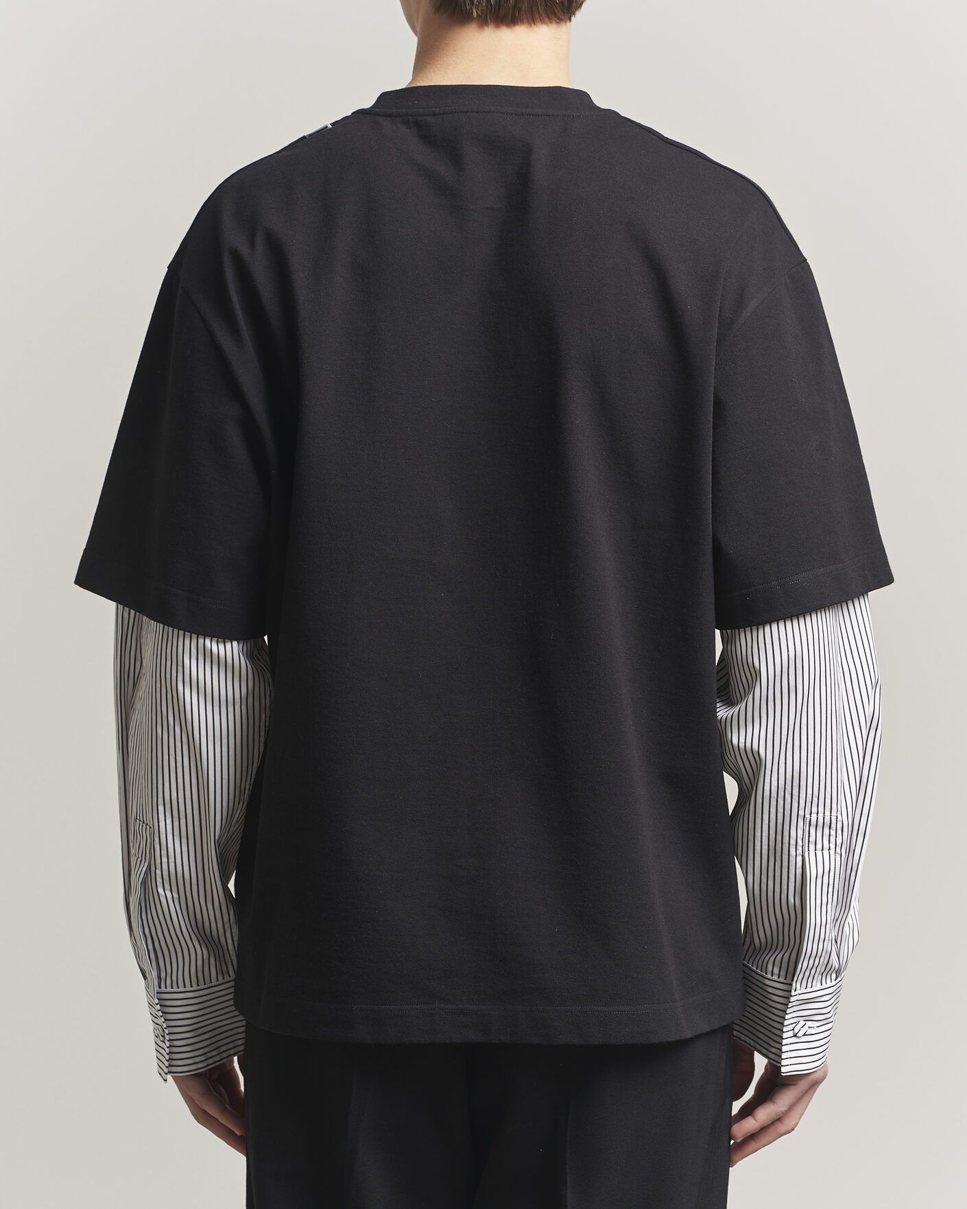 Men | T-Shirts | Jil Sander | Long Sleeve T-Shirt Black