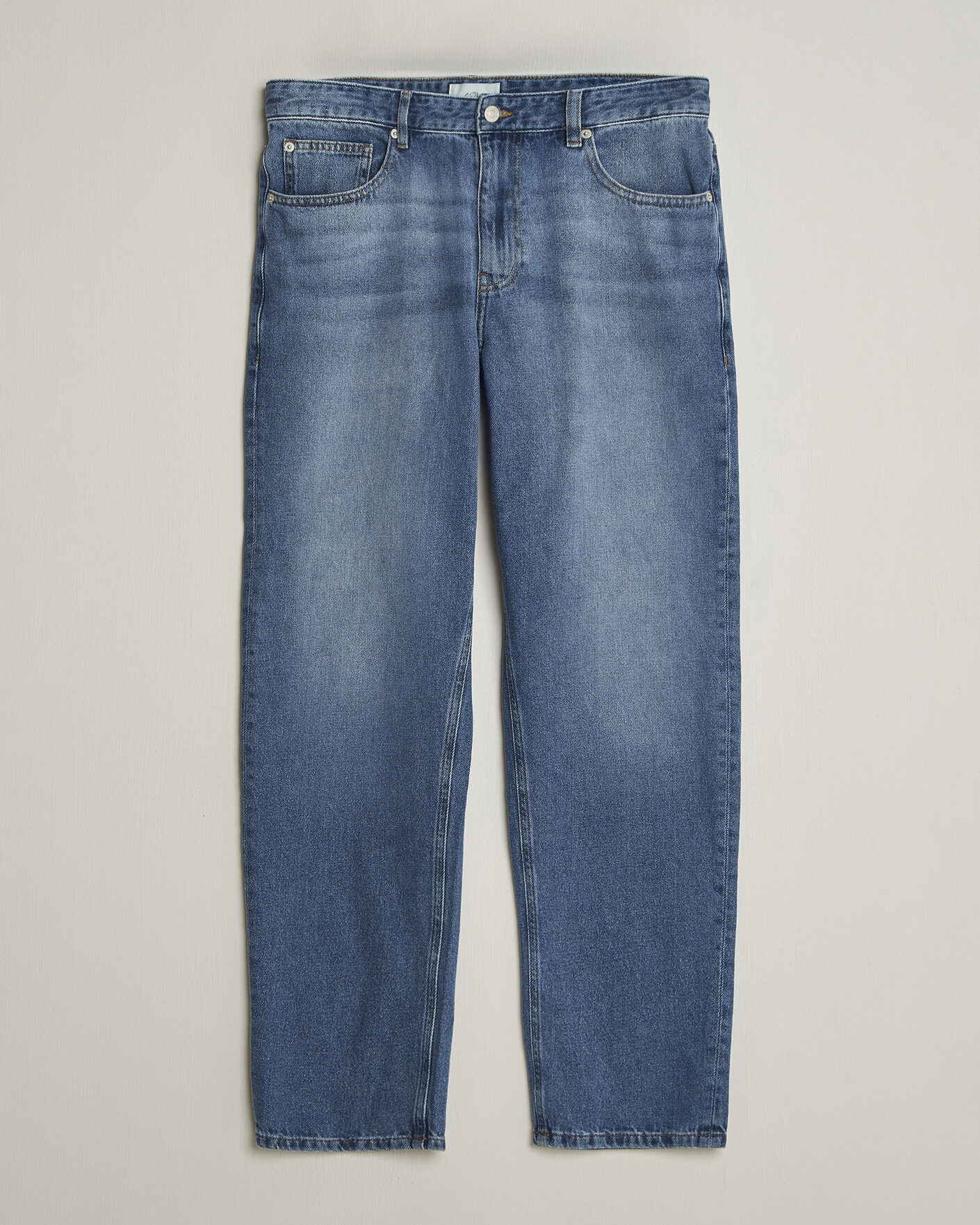 Men | Jeans | LES DEUX | Ryder Washed Jeans Medium Indigo Blue