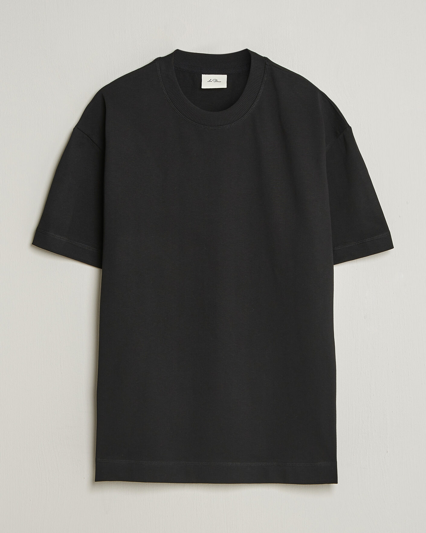 Men | T-Shirts | LES DEUX | Carl Heavyweight T-Shirt Black