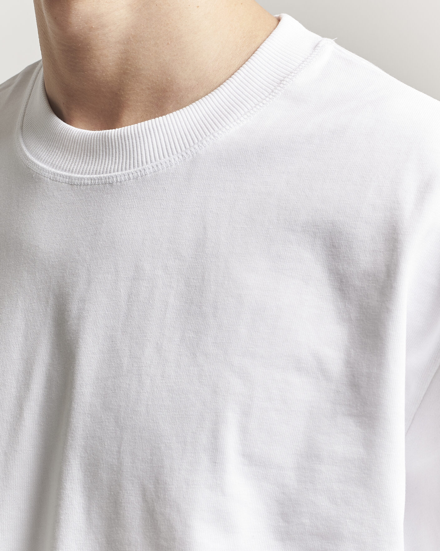 Men | T-Shirts | LES DEUX | Carl Heavyweight T-Shirt White