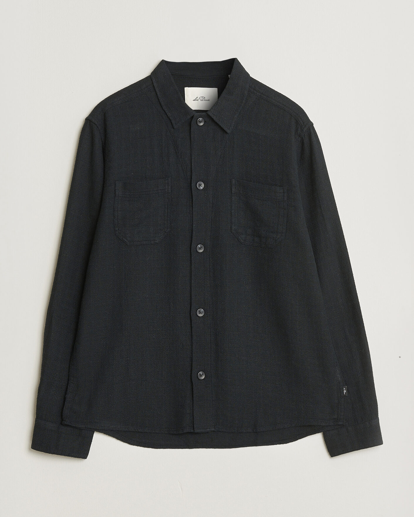 Men | Shirts | LES DEUX | Hamilton Overshirt Black