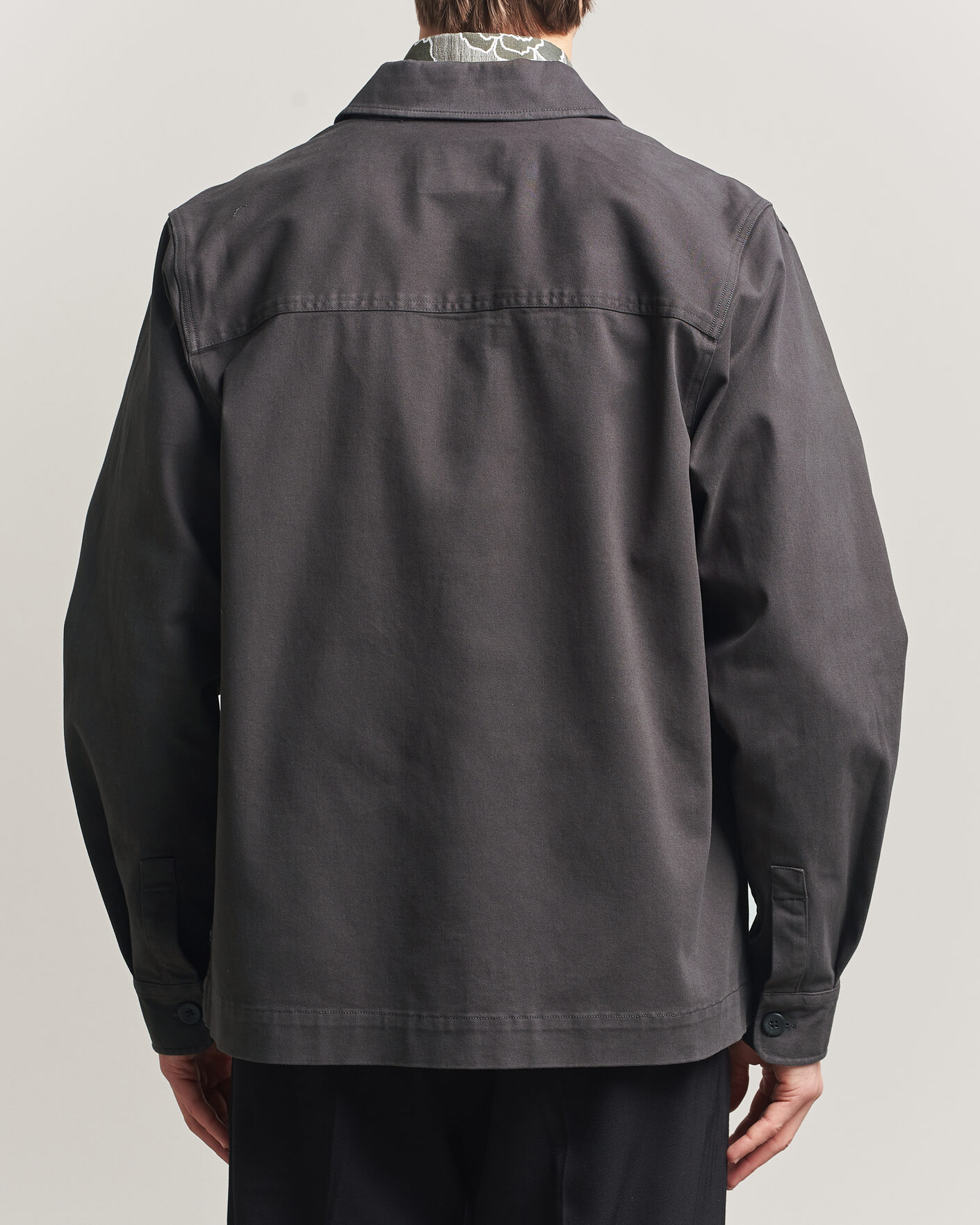 Men | Shirts | LES DEUX | Layton Cotton Overshirt Black