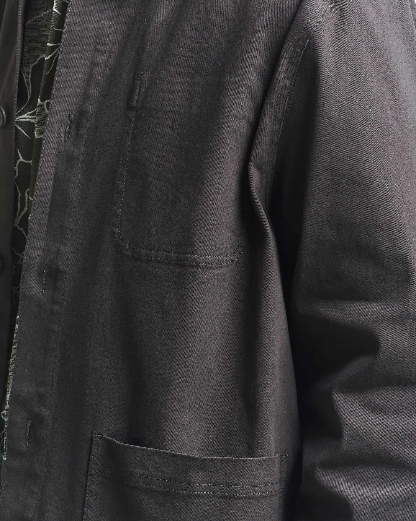 Men | Shirts | LES DEUX | Layton Cotton Overshirt Black
