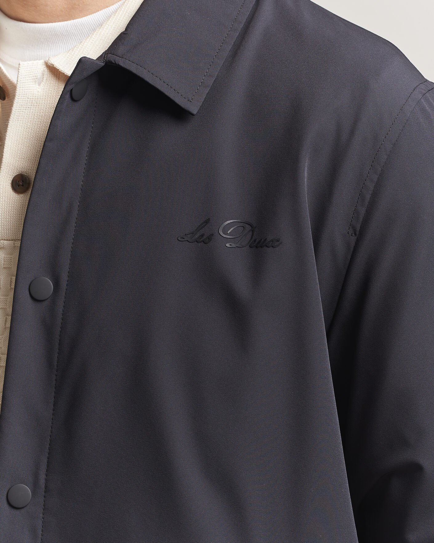 Men | Coats & Jackets | LES DEUX | Idris Coach Jacket Black