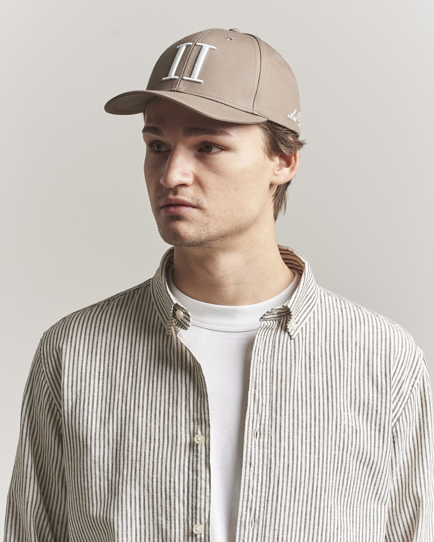 Men | Hats & Caps | LES DEUX | Encore Organic Baseball Cap Walnut Brown