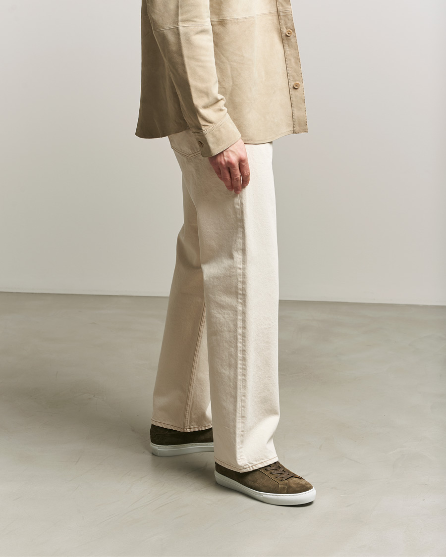 Men | Sneakers | LES DEUX | Theodor Suede Sneakers Teak Brown