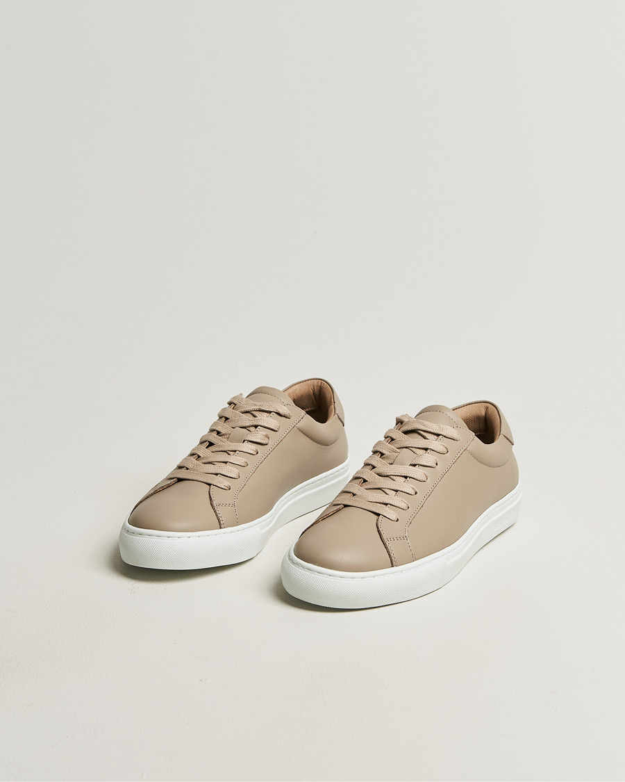 Men | Sneakers | LES DEUX | Theodor Leather Sneakers Irish Cream Beige