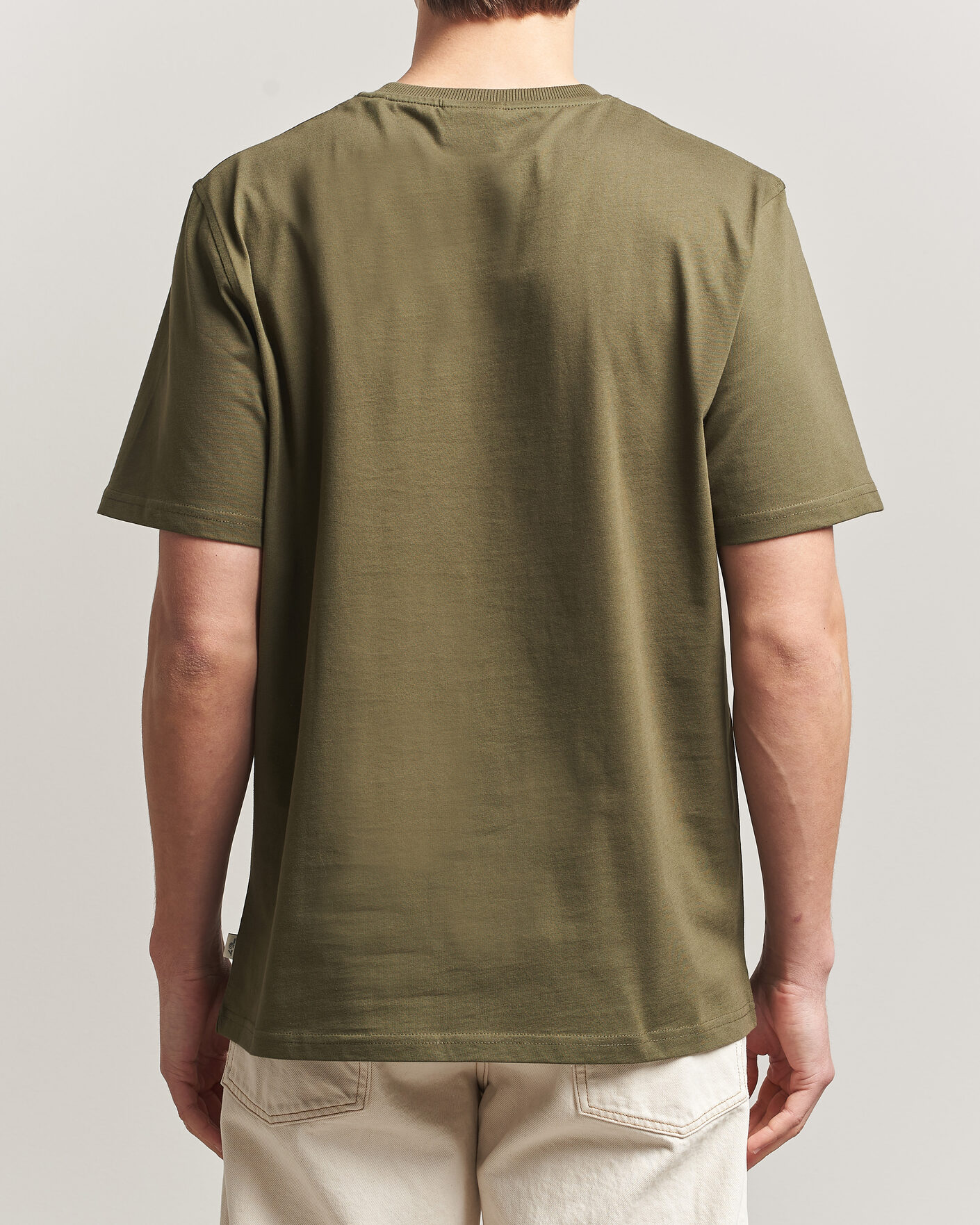 Men | T-Shirts | LES DEUX | Brday Emblem T-Shirt Olive Night Green