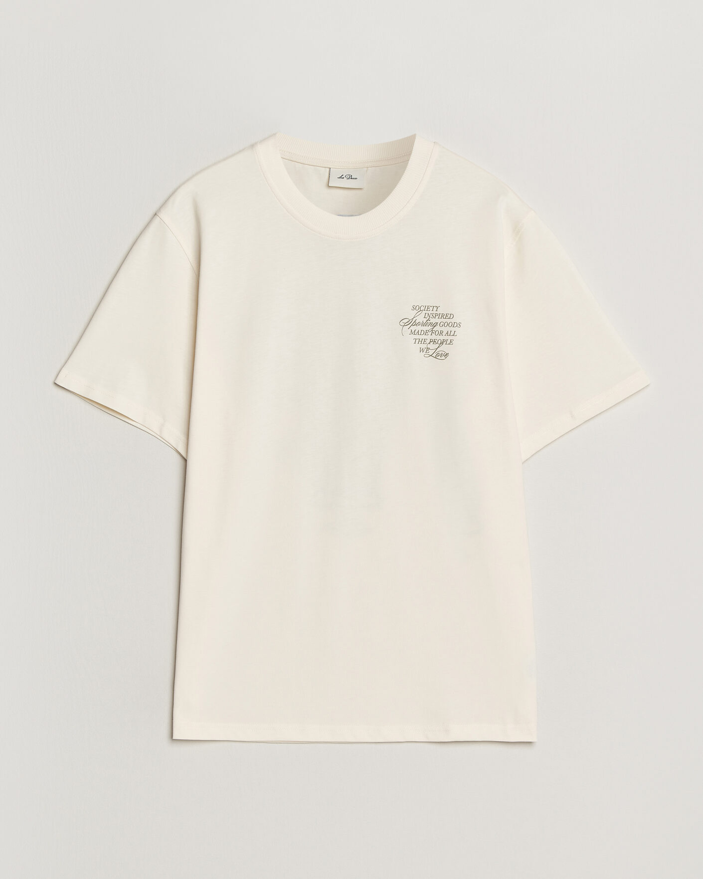 Men | T-Shirts | LES DEUX | Ben Faience T-Shirt Eggnog White