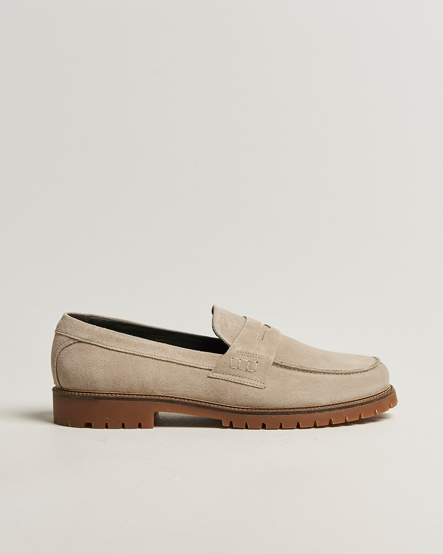 Men | Loafers | LES DEUX | Taylor Suede Loafers Light Sand