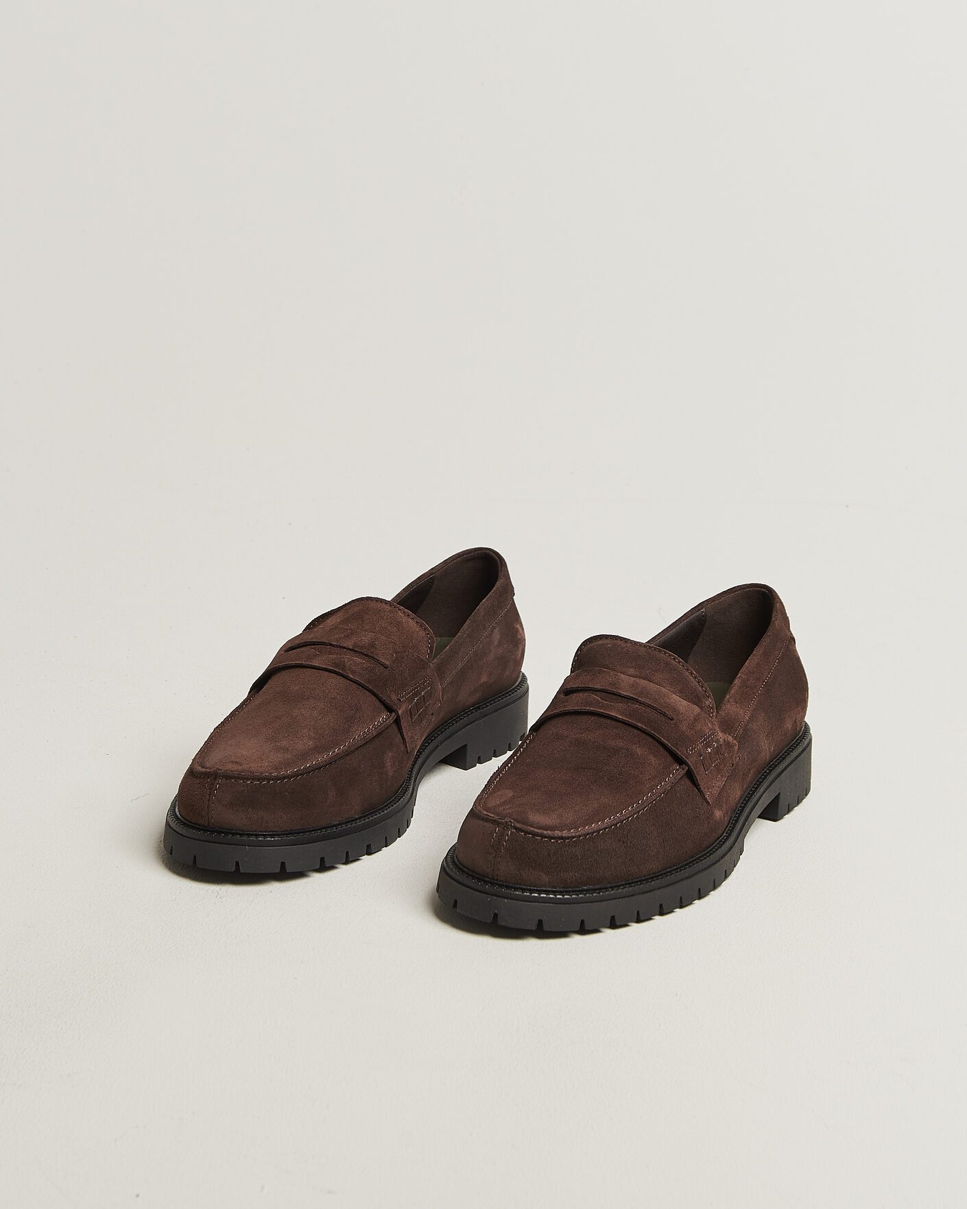 Men | Loafers | LES DEUX | Taylor Oil Suede Loafers Turkish Coffee