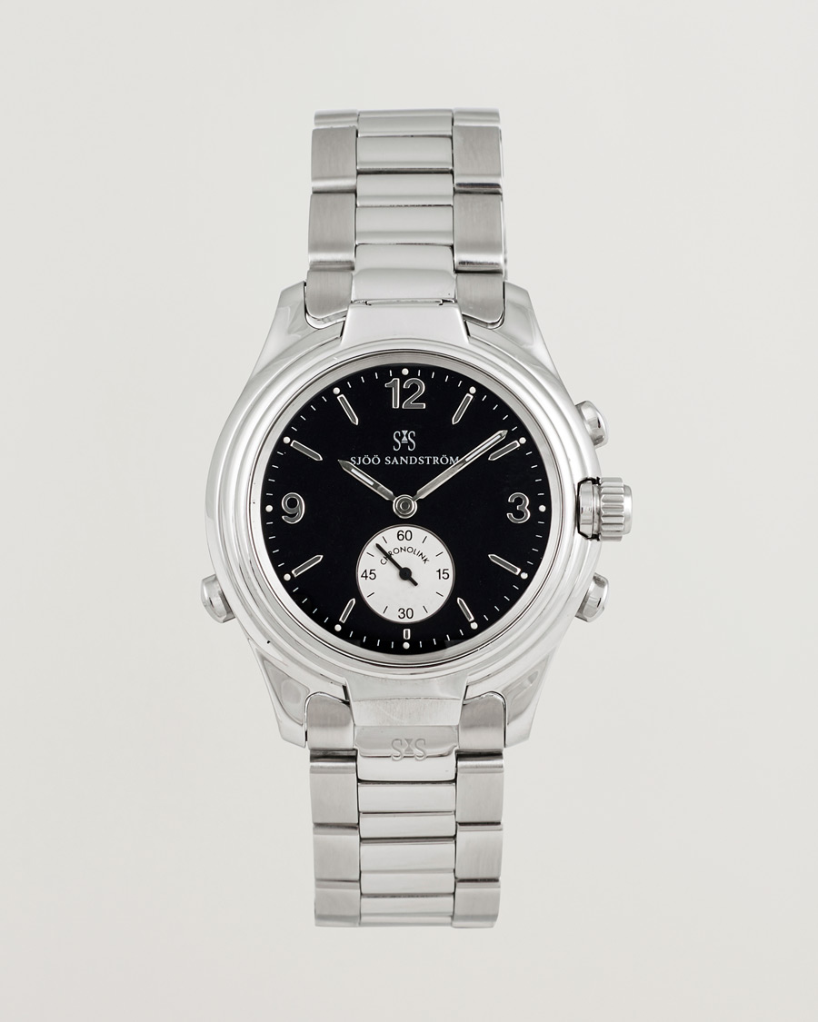 Men | Sjöö Sandström Pre-Owned Chronolink worldtimer | Sjöö Sandström Pre-Owned | Chronolink worldtimer