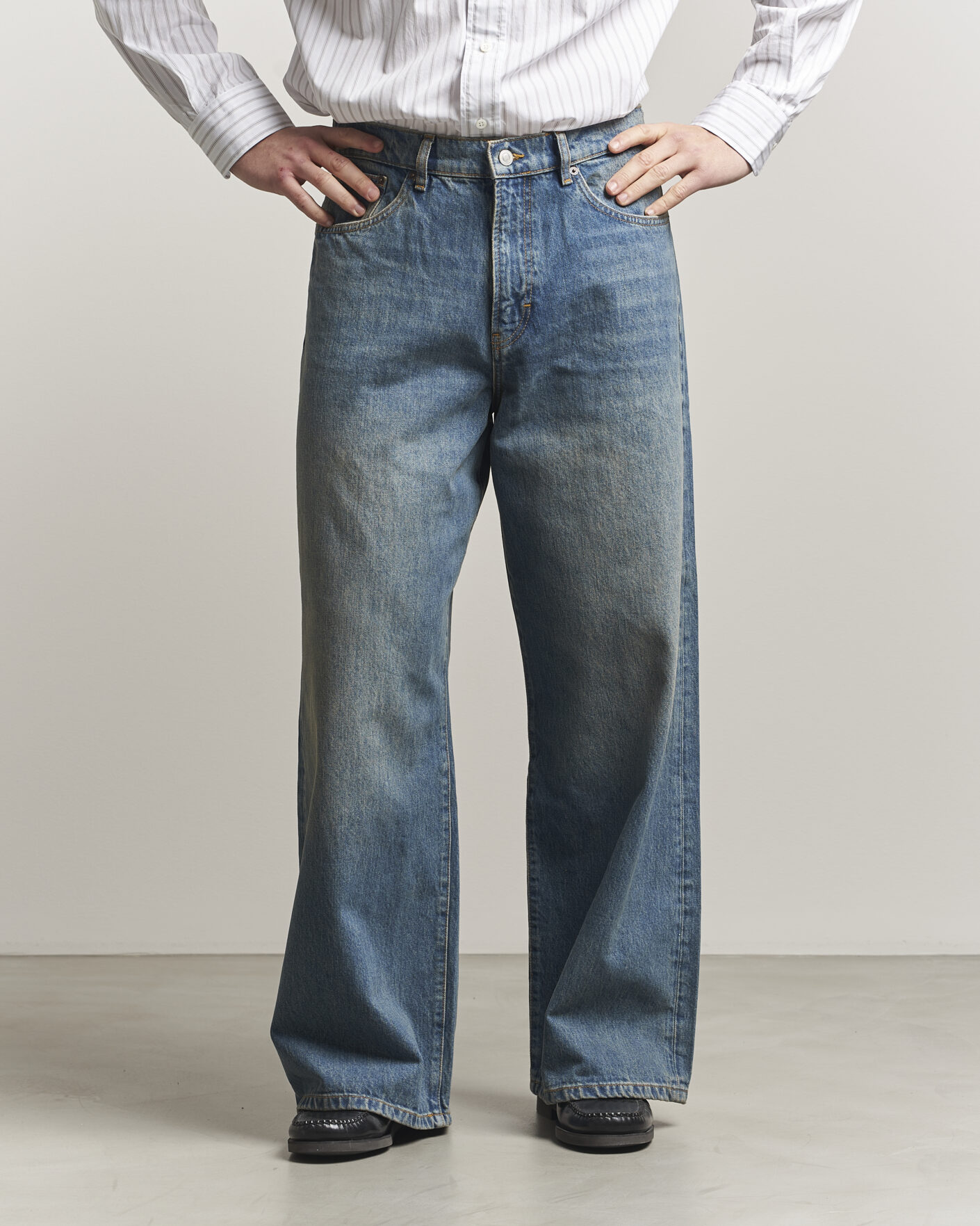 Men | Jeans | Jeanerica | Brera Straight Jeans 1990 Light Vintage