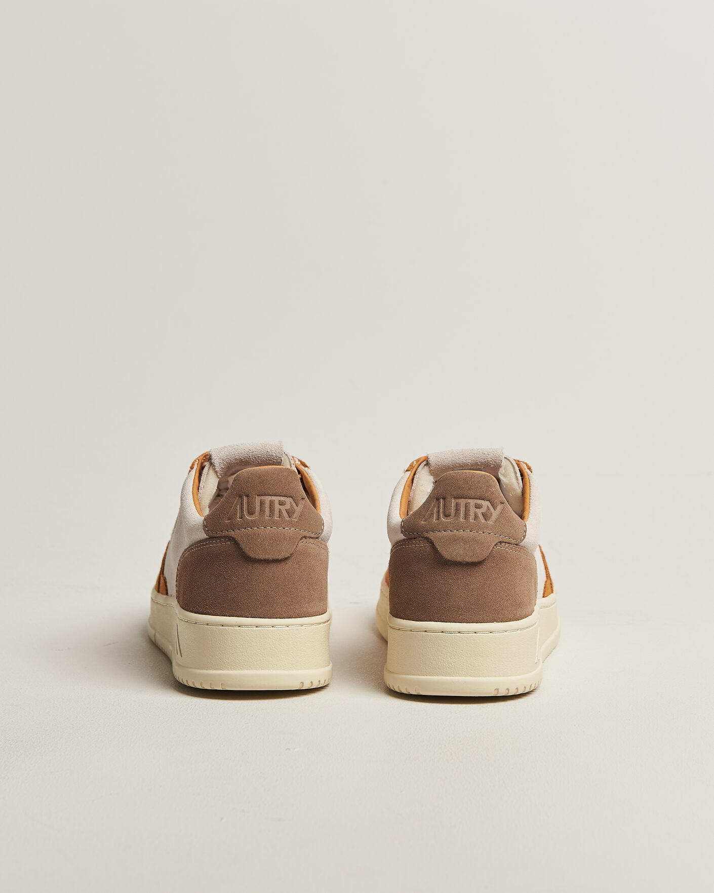 Men | Sneakers | Autry | Medalist Low Suede Mix Sneaker Antilop/White/Brown