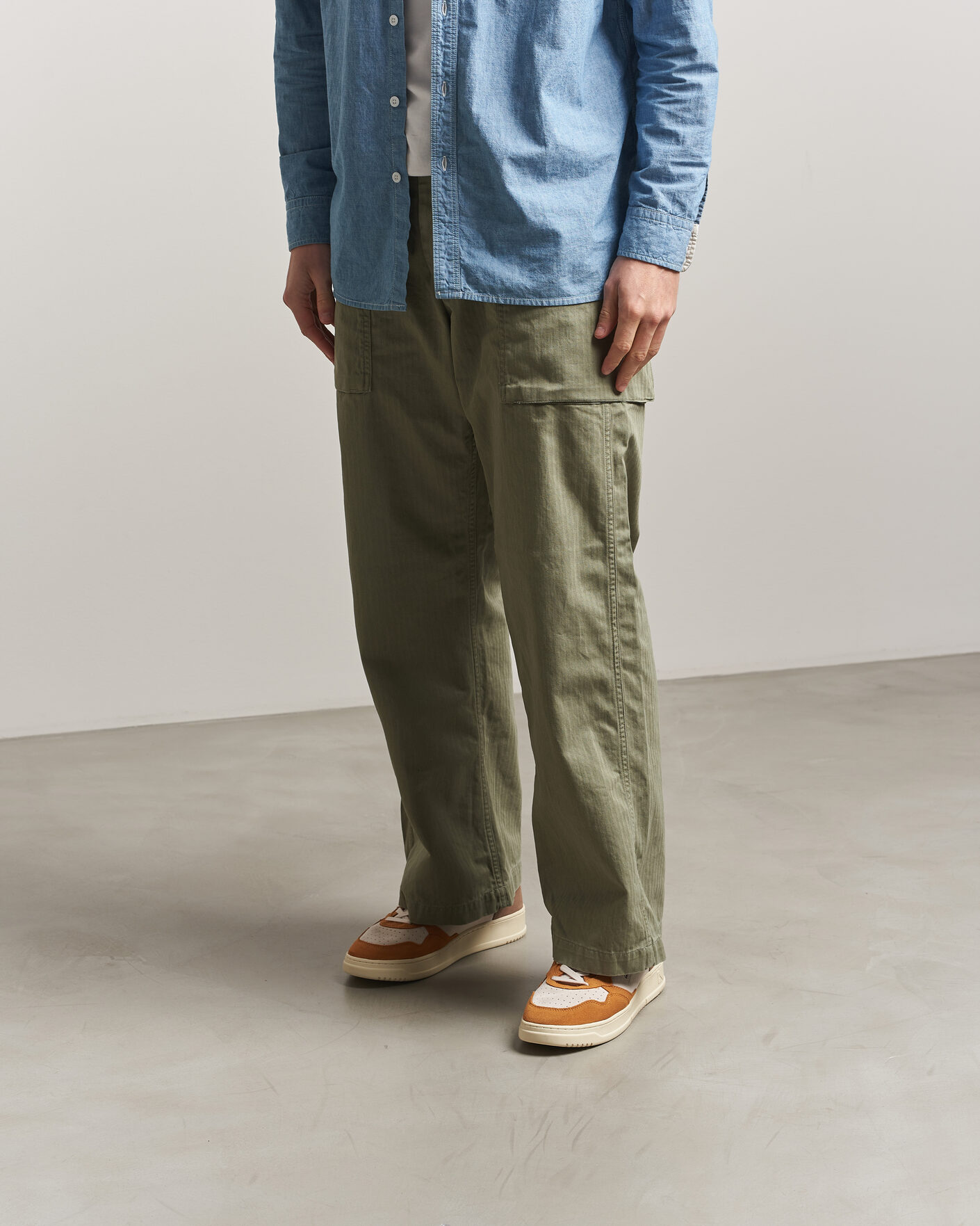 Men | Sneakers | Autry | Medalist Low Suede Mix Sneaker Antilop/White/Brown