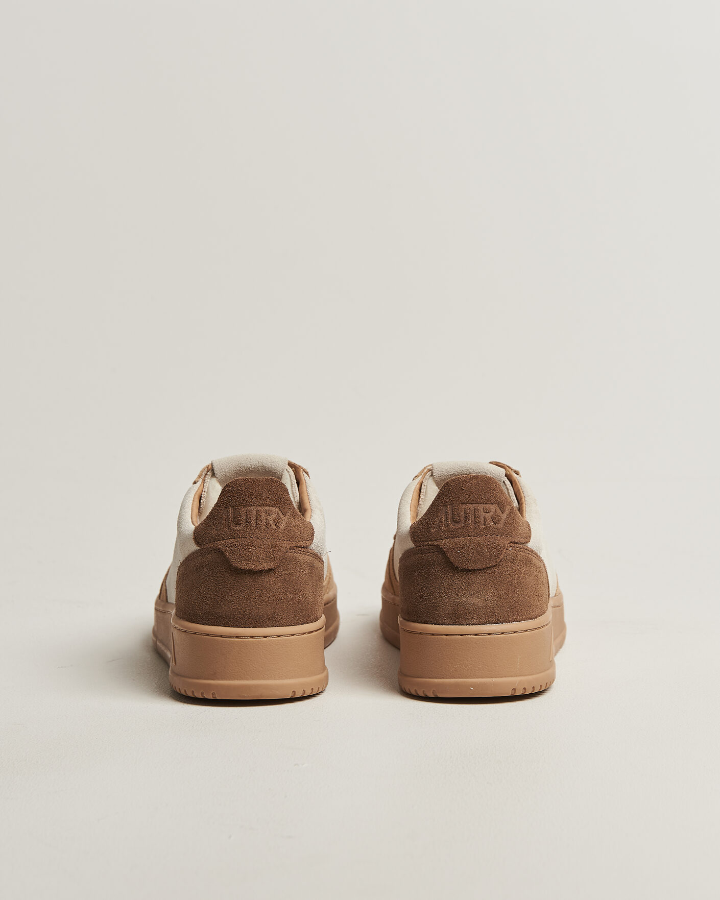 Men | Sneakers | Autry | Medalist Low Suede Mix Sneaker Tundra/Egg/Peanut