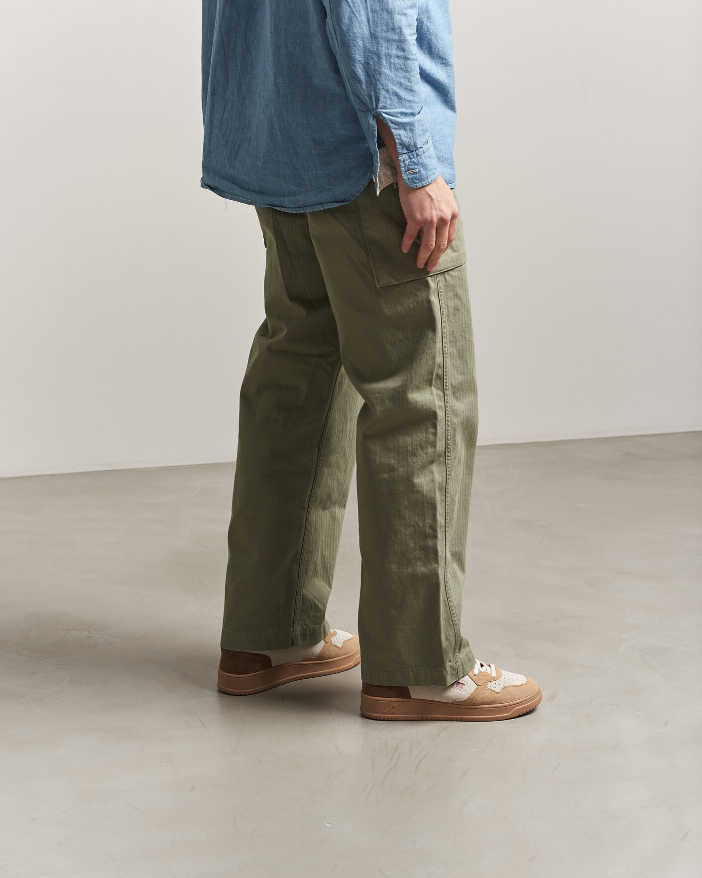 Men | Sneakers | Autry | Medalist Low Suede Mix Sneaker Tundra/Egg/Peanut