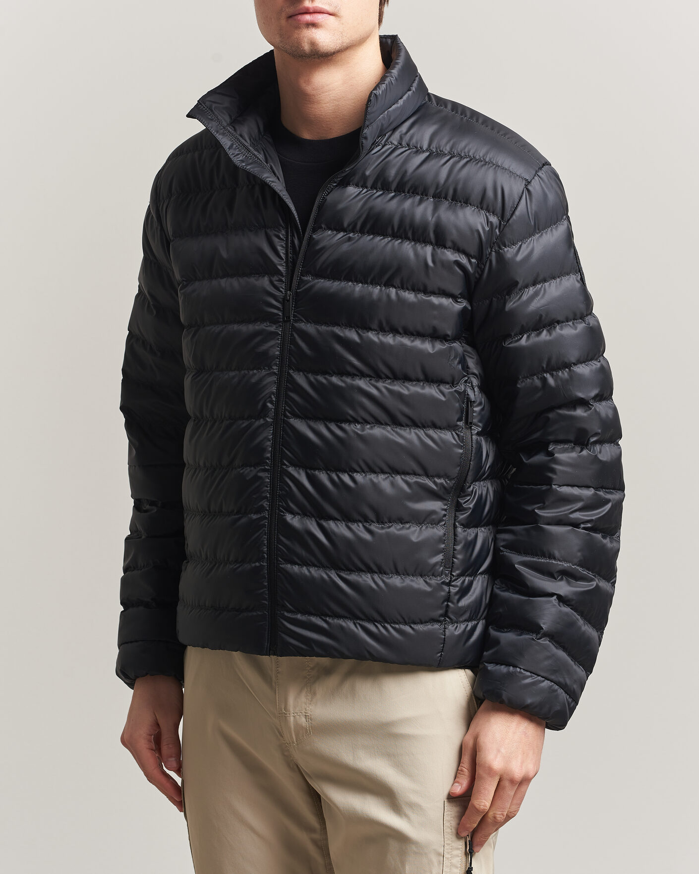 Men | Coats & Jackets | Canada Goose | Black Label Stratus Down Jacket Black