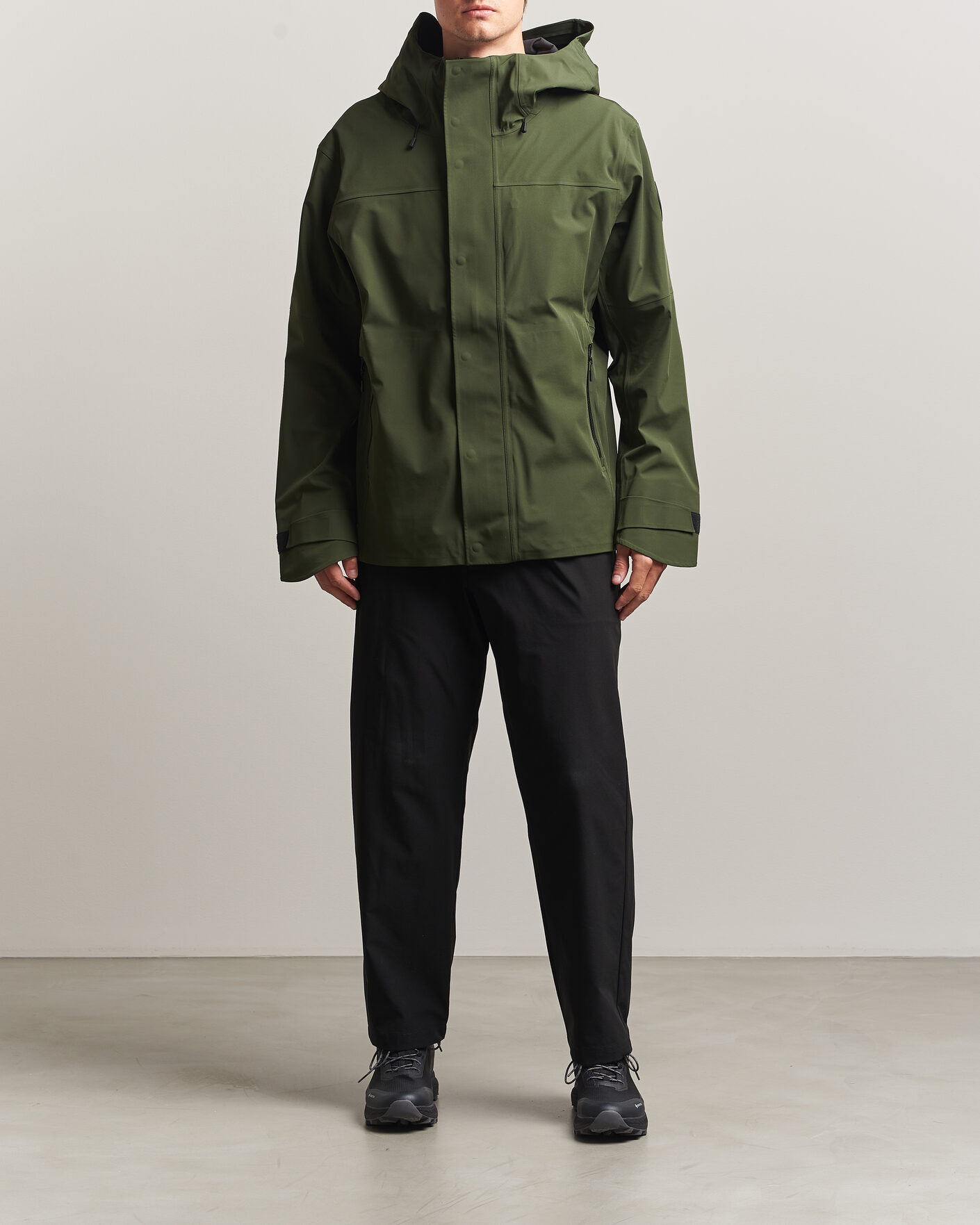Men | Coats & Jackets | Canada Goose | BD Rupert Rain Jacket  Moss Khaki