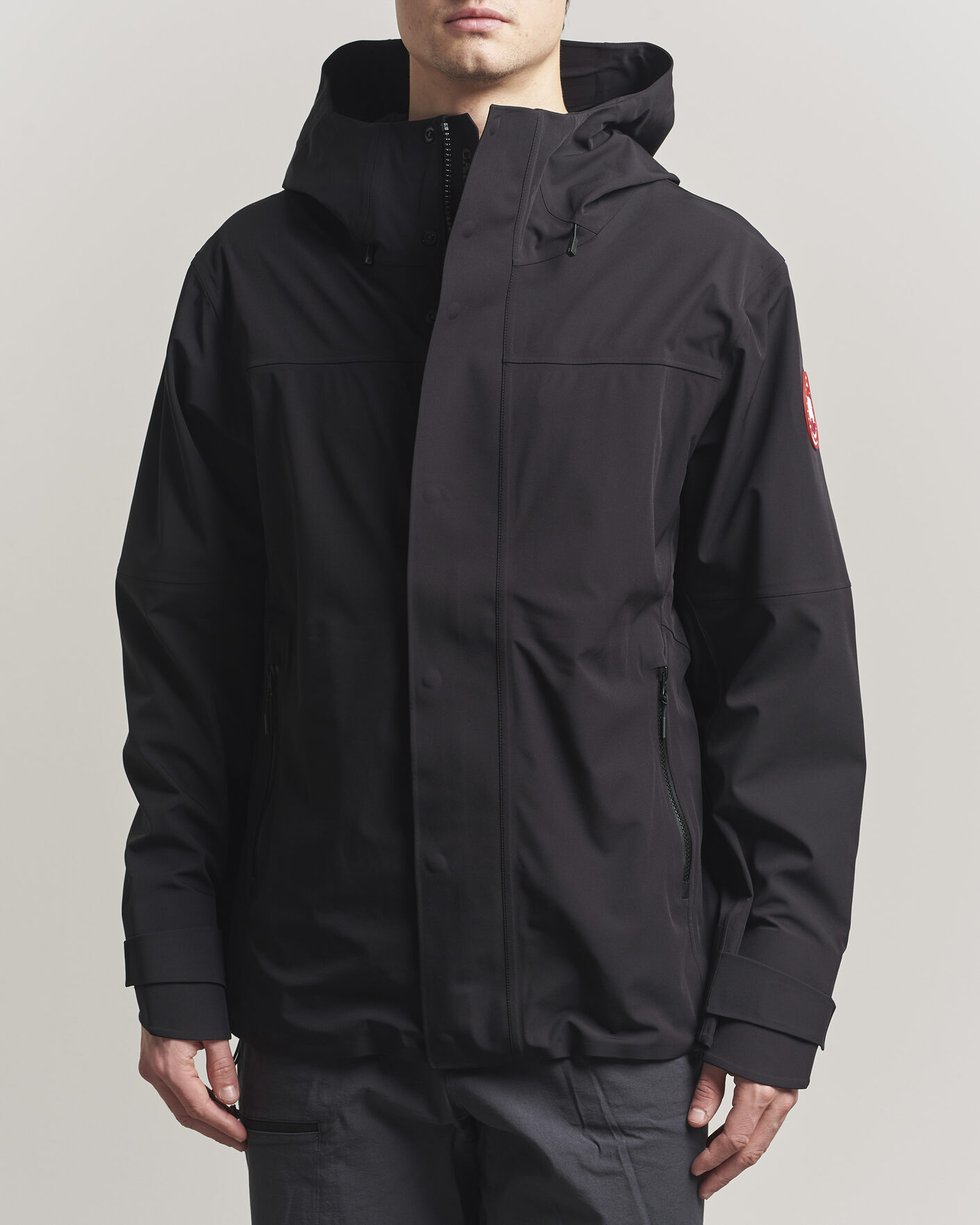 Men | Coats & Jackets | Canada Goose | Rupert Rain Jacket Black
