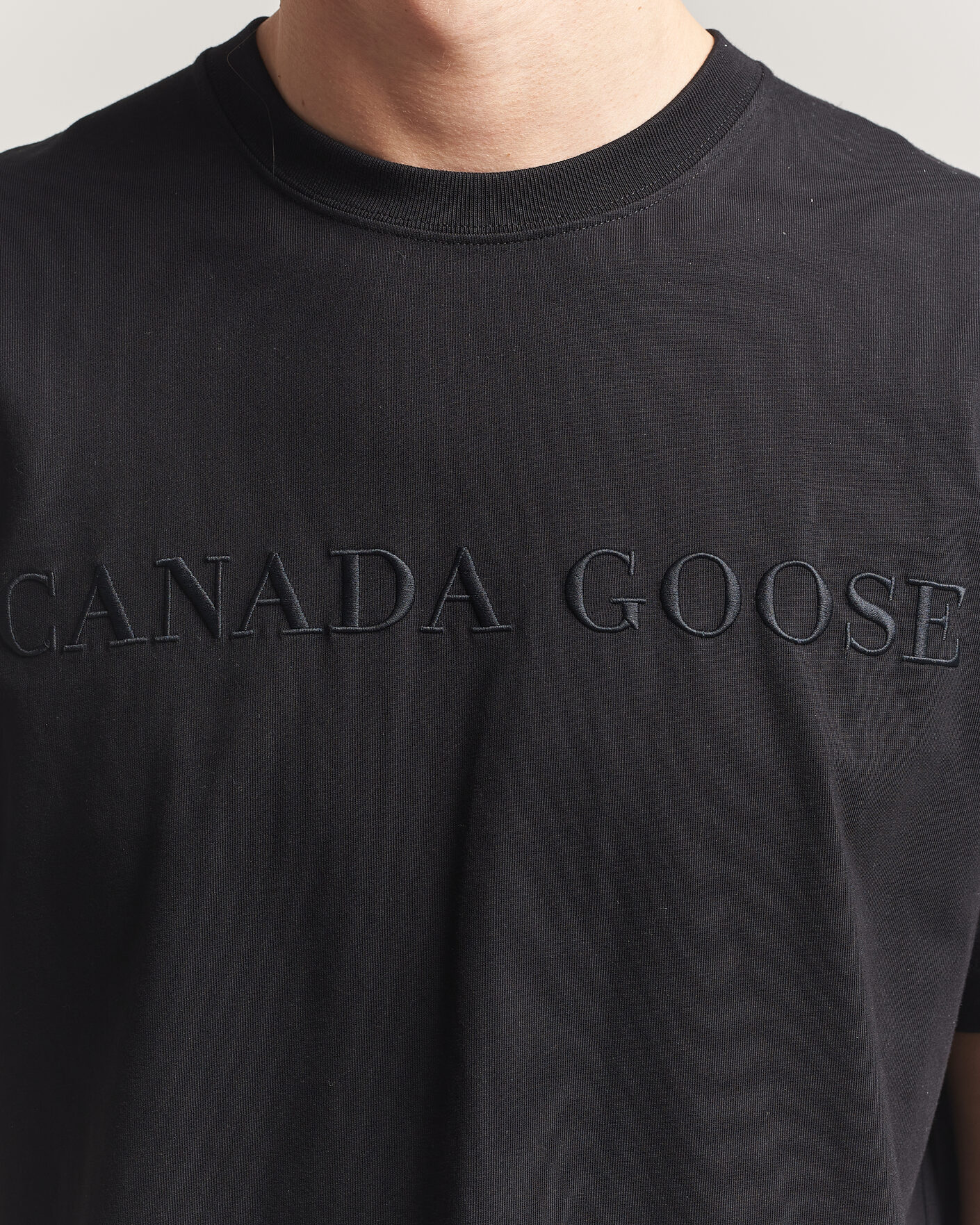Men | T-Shirts | Canada Goose | Vantage Wordmark T-Shirt Black