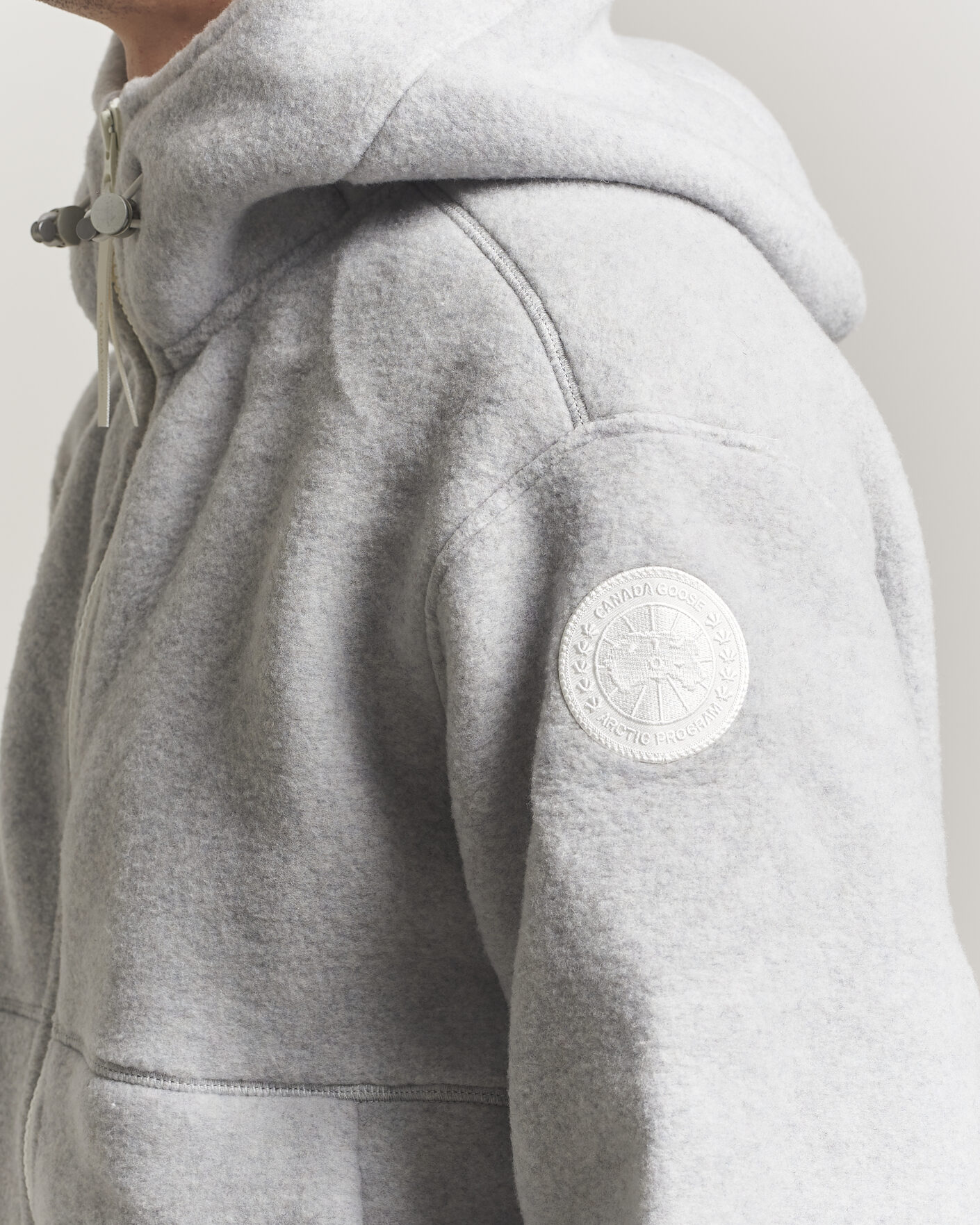 Men | Coats & Jackets | Canada Goose | Chillwack Fleece Bomber Silverbirch Heather