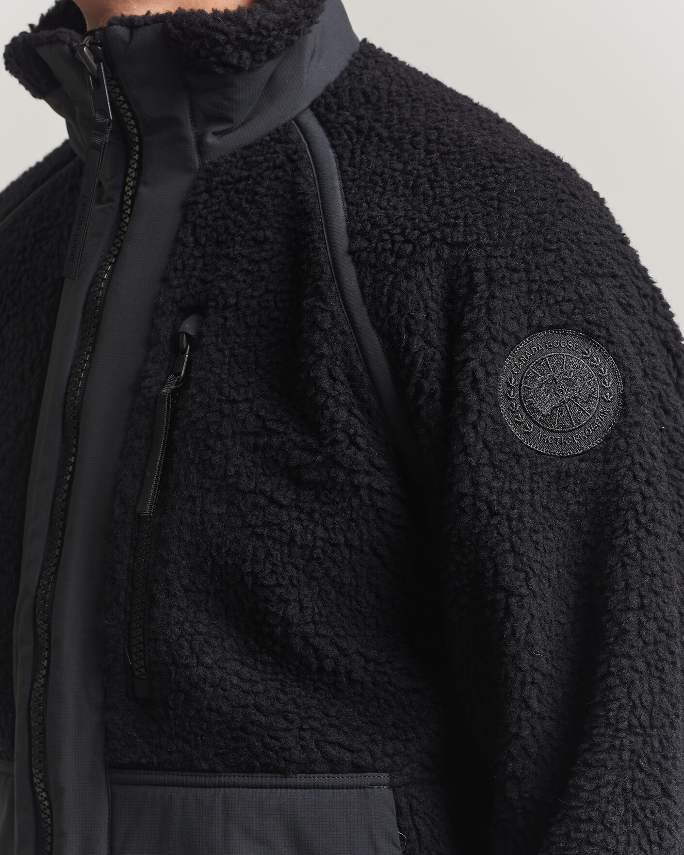Men | Coats & Jackets | Canada Goose | Black Label Westport Fleece Jacket Black